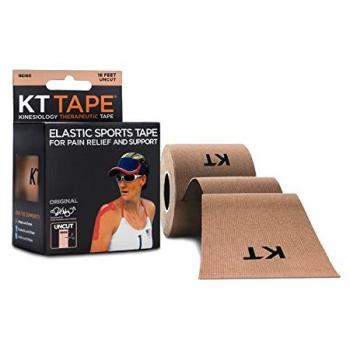 KT cinta original algodón sin cortar para kinesiología, color beige, Original
