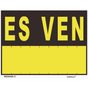 Rotulo es ven (pvc 0.4mm) 35x45cm de Normaluz