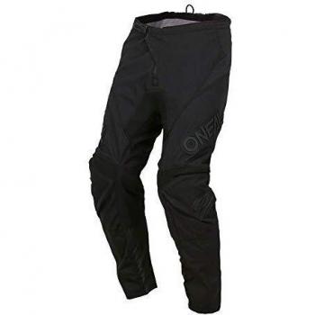 O'Neal | Pantalones de Motocicleta | Enduro Motocross | Libertad de Movimiento, Acolchados de Goma Protectora | Pantalones Element Classic | Adultos | Negro | Talla 36/52