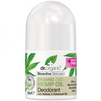 Desodorante Roll-On de Aceite de Cáñamo Orgánico Dr Organic 50ml