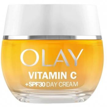 Olay Vitamin C Day Cream SPF 30 Hydrating Moisturizer with Niacinamide for Radiant and Even Skin Tone 50ml