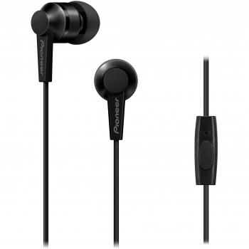 Pioneer C3 Lightweight In-Ear Headphone with Powerful 10 mm Driver Aluminium Design - Black