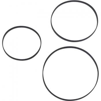 Correa para tocadiscos PIONEER PL335 PL200Z PL281 PLX50 PLX340 B85B, 2 unidades
