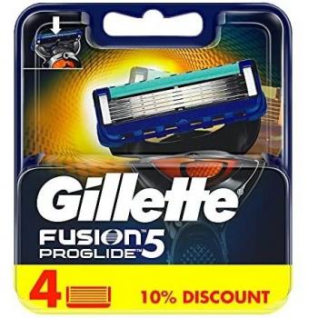 Gillette fusion proglide replacement headszpack of 4