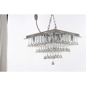 Colgante Parma Cromo 43 Cm