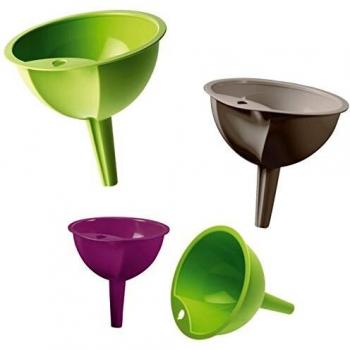 Embudo de Plástico Ø 10 cm, Diseño Asortido, Dimensiones 30 x 10 x 30 cm