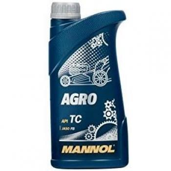 Aceite MANNOL 7206 Agro 2T API TC para Jardinería y Motocicletas - 1 Litro