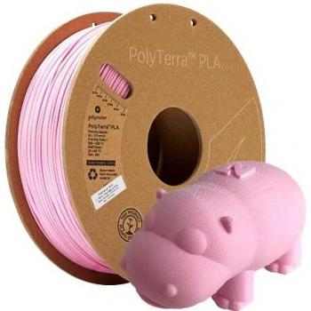 Filamento 3D Polymaker PolyTerra PLA Rosa Sakura, 1.75 mm / 1000 g