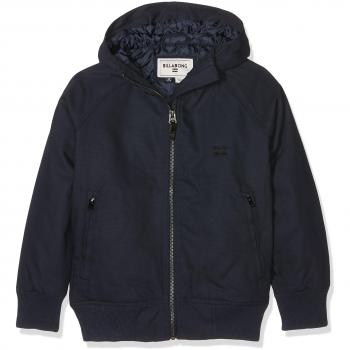 BILLABONG All Day Canvas-Chaqueta para niño, Color Azul Marino FR: 14 años