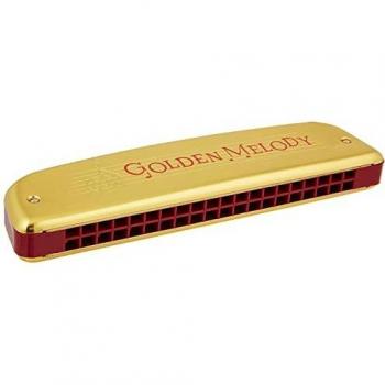 Hohner Golden Melody C Tremolo Harmonica with 40 Reeds