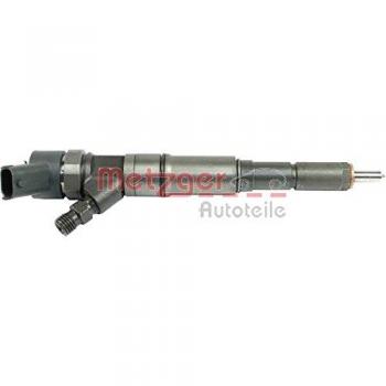 Inyector METZGER 0870075 para BMW 3er, 5er, 7er y X5 - Pieza de recambio original Common Rail con codificación OBD y junta de estanqueidad