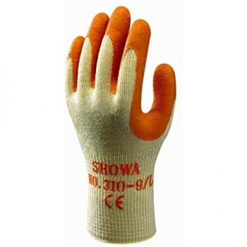 Guante caucho showa 310n talla10 naranja de 10 unidades