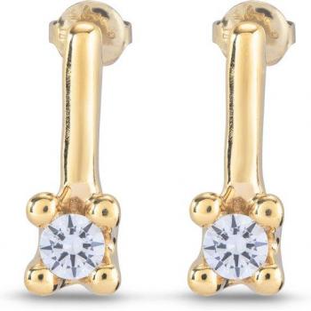 UNO DE 50 Divine Gold-Plated Earrings with Zirconia for Women
