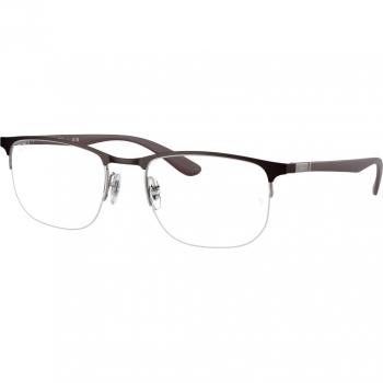 Gafas Recetadas Ray-Ban RX6513 3162 para Hombre Marrones