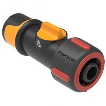 Conector para mangueras de 19mm con función ON/OFF