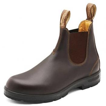 Blundstone 550 Classic Comfort Chelsea Boots, Walnut Brown Leather, Size UK 3, Unisex