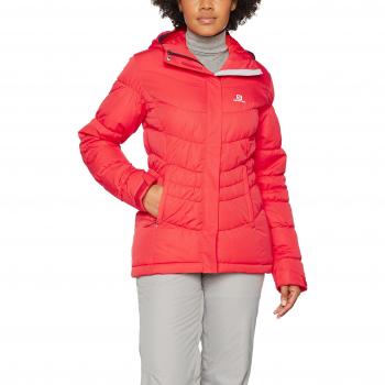 Salomon Stormpulse Jkt W Chaqueta, Mujer, Rojo