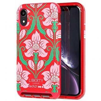 tech21 EVO Luxe Liberty Azelia Funda Protectora para Apple iPhone XR - Rojo