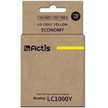 Cartucho de Tinta Actis KB-1000Y Amarillo Compatible con Brother LC1000Y/LC970Y - 36 ml Standard