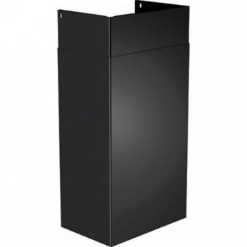 Prolongación de Tubo Decorativo MEPAMSA 112.0582.140 para Campana en Color Negro