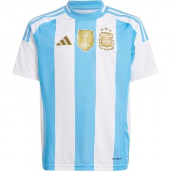 adidas Argentina Home Shirt 2024 - Kids (White/Blue, Size: 13-14 Years)