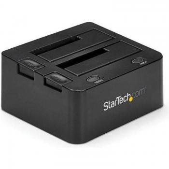 StarTech.com USB 3.0 Dual Hard Drive Docking Station with UASP for 2.5/3.5in SSD/HDD – SATA 6 Gbps (SDOCK2U33)