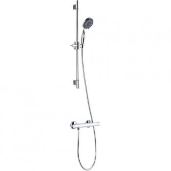 Juego de barra de ducha AQUA 2 SAVE cromado Schütte