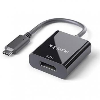 Adaptador USB-C a DisplayPort 4K60Hz iSerie 0,10m Negro