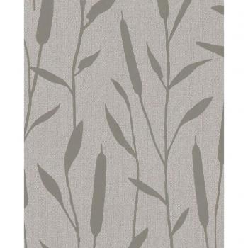 Noordwand Papel de Pared Revestimiento Mural Decoración Hogar Metalizado Color Beige y Gris Metalizado, Topchic Reed Plumes Beige Metalizado
