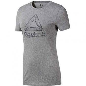 Reebok GS Traced Delta Crew tee Camiseta, Mujer, brgrin, XS
