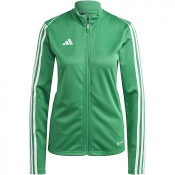 Chaqueta de fútbol para mujer Adidas Tiro23l en color verde