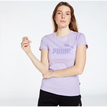 Camiseta Puma Essential Novashine para mujer en color morado