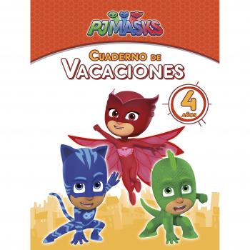PJ Masks. Cuaderno de vacaciones - 4 años - Varios autores