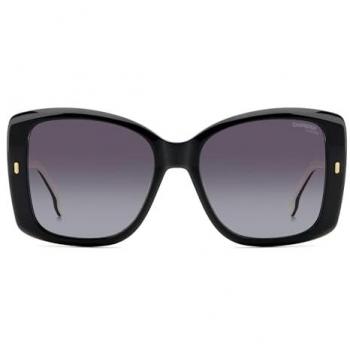 Gafas de Sol Carrera 3030/S Graduadas o No Graduadas, Plástico, Medida M, Cuadradas, Color Negro, Adrialentes