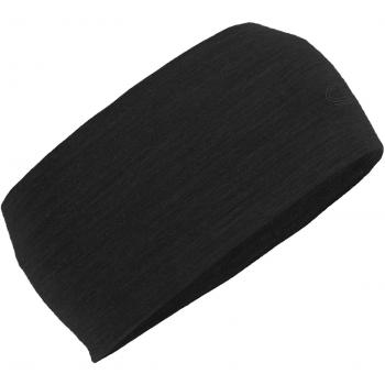 Icebreaker Flexi Headband Accesorio para la Cabeza, Unisex, Black HTHR, OS