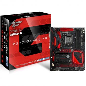 ASROCK Z270 GAMING K6 Fatal1ty DDR4 Z270 Elegant Motherboard - Grey