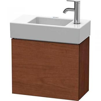 Mueble Bajo Lavabo Duravit L-Cube 48x24x40cm, Suspendido, Apertura Izquierda, Nuez Americana