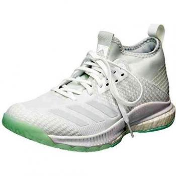 adidas Crazyflight X 2 Mid, Zapatos de Voleibol para Mujer, Blanco