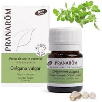 Aceite Esencial de Orégano Vulgar Orgánico en Perlas - 60 cápsulas