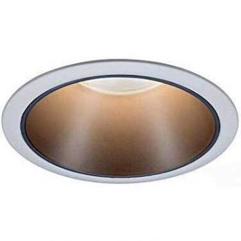 Luz empotrable LED Cole Paulmann | Ø 88 mm | 6,5 W | IP44 | Dimmable en 3 niveles | Blanco y Plata