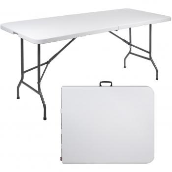 Mesa de Catering/Jardín Green Blue GB370, 180 cm, 180x75x74 cm, HDPE, capacidad máxima 200 kg
