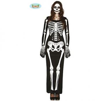 Guirca 80948 - Lady Skeleton Adulta Talla M 38-40
