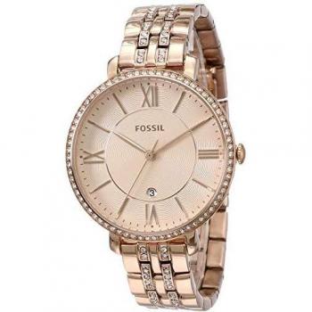 Reloj FOSSIL para mujer Jacqueline, caja de 36 mm, movimiento de cuarzo, correa de acero inoxidable