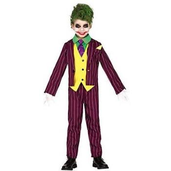 FIESTAS GUIRCA Disfraz de Joker Jester Child Killer