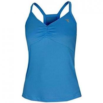Diadora Sport 102172946 L. Tank Camiseta, Mujer, Iris BLU, Medium
