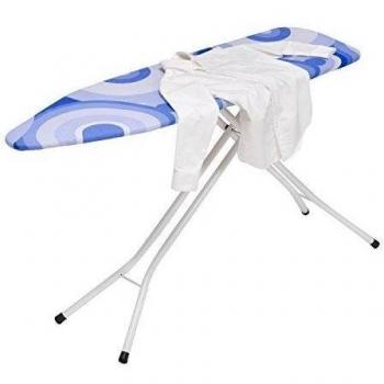 Honey Can Do BRD-01406 - Tabla de planchar de metal con 4 patas, 135,9 x 38,1 cm, color blue violet