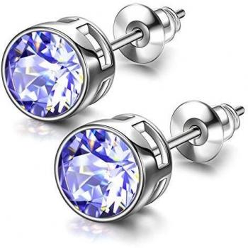Susan Y regalo de mujer navidad pendientes para mamá mujeres niñas cristal de swarovski joyería de moda fina regalos de cumpleaños para damas hermana novia