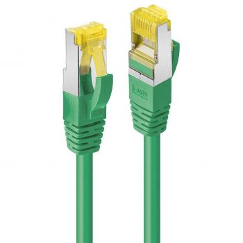 LINDY 47644 1.5m Green RJ45 S/FTP Cat6A Network Cable