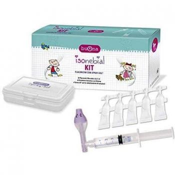 BUONA Isonebial Kit - Buena - 20 viales de solución isotónica con Ectoina y nebulizador Spray Sol