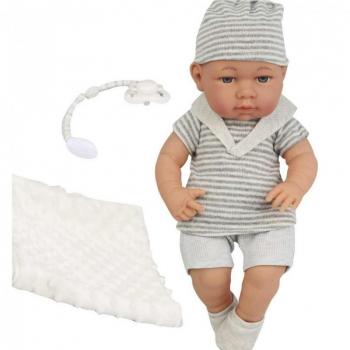 Muñeca Peque Bebé Martín con Toquilla 41 cm